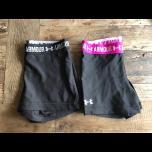 Tight workout shorts